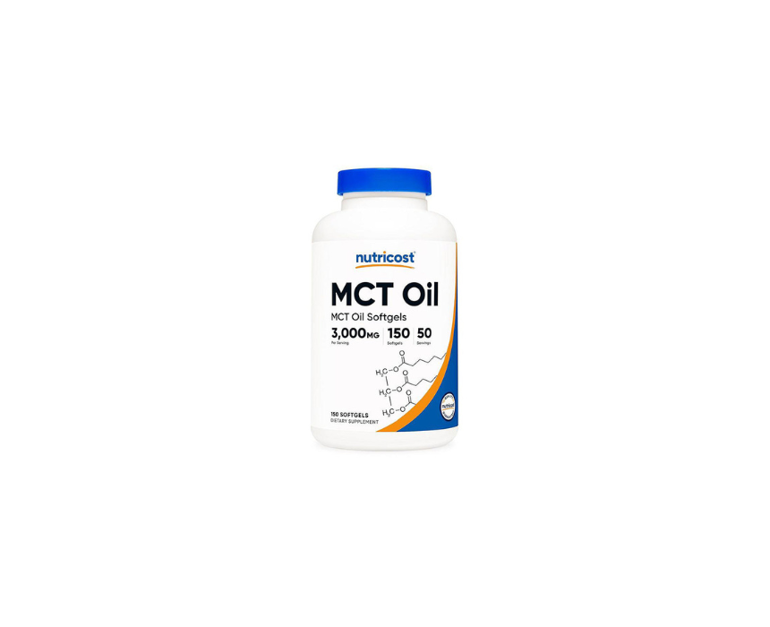 192 MCT Oil Supplement Nutricost - Image 1