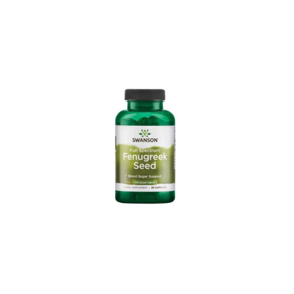 Fenugreek Seed 610mg 90 Capsules Swanson