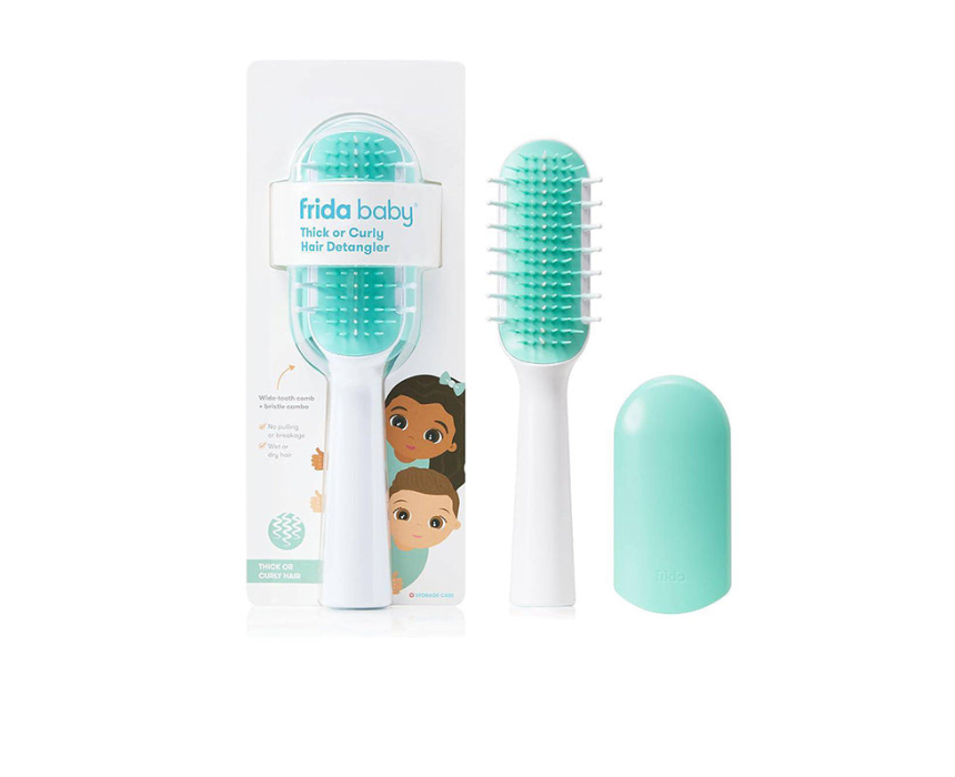193 Frida Baby Thick Or Curly Hair Detangler Brush - Image 1