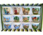 Traditional Lebanese Village Chaffee Cups (Set of 6) - Image 
