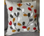 Heartbud Vine Cushion Cover - Image 