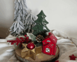 Gold Star Candle Holder - Image 