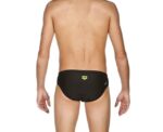 Arena Men Training Swimwear Backjump Brief Black Leaf - Image 