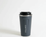 Insulated Stainless Coffee Cup - Image 