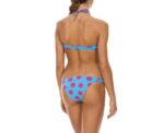 Arena Women Beachwear Bandeau Big Dots Turquoise Agata Violet - Image 