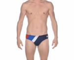 Arena Men Training Swimwear Diagonal Stripe Brief - Image 