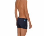 Arena Boys Training Swimwear Jumping Short Navy Turquoise - Image 