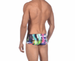 Arena Men Training Swimwear Vivid Low Waist Short Pink Multi - Image 