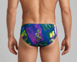 Arena Men Training Swimwear Tropic Brief Rebel Blue Multi - Image 