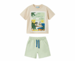 Boys Cotton Shorts Set - Image 
