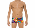 Arena Men Training Swimwear Espresso Low Waist Short Black Multi - Image 