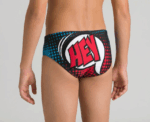 Arena Boys Training Swimwear Hey Brief Black - Image 