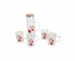 Glass Juice Jug Set - Image 