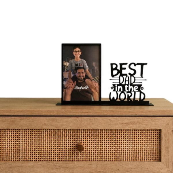 Best Dad in the World Photo Frame