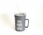 Ceramic Travel Coffee Mug - Image 