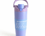Insulated Straw Water Bottle Sitarayuri - Image 