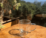 Double Wall Glass Mug - Image 