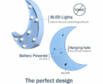 Blue Moon Lamp Night Light - Image 