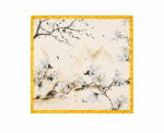 Women Magnolia Square Scarf - Image 