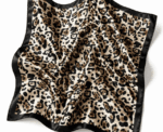 Women Leopard Print Scarf - Image 