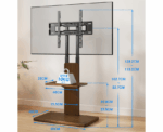 Conqueror Floor TV Stand - Image 