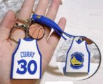 Stephen Curry 3D PVC Keychain - Image 