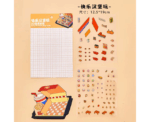 Fast Food Restaurant DIY Sticker Set Small - Image 