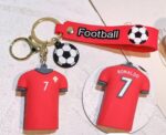 Cristiano Ronaldo 3D PVC Keychain - Image 