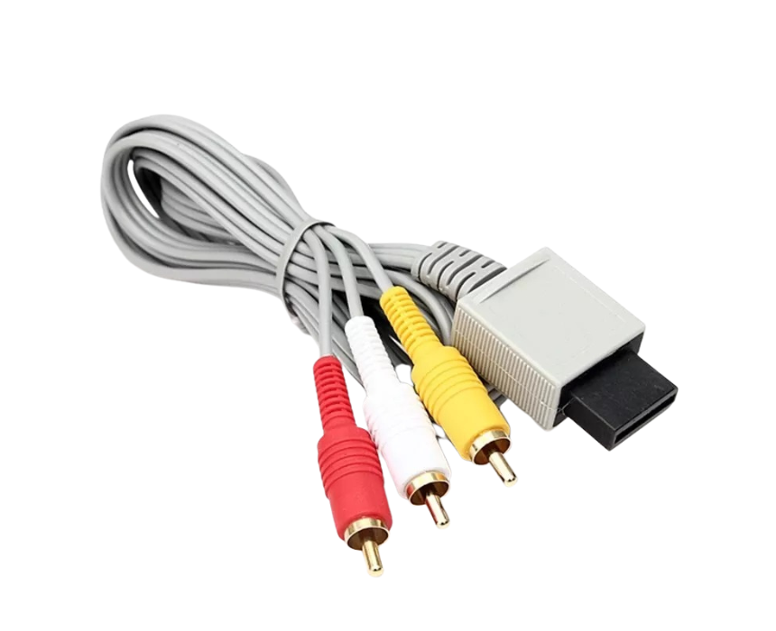 2 Conqueror Cable WII To AV Grey - Image 1