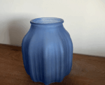Matte Glass Flower Vase - Image 