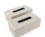 Wooden Tissue Box Holder - Image 