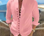 Moroccan Linen shirt - Image 