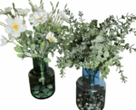 Glass Decorative Flower Vase - Image 