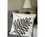 Leaf Line Cushion Cover - Image 
