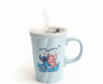 Stitch Ceramic Straw Mug - Image 