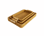 Boho Woven Tray Set - Image 