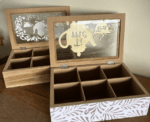 Wooden Tea Storage Box - Image 