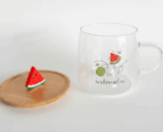 Watermelon Glass Mug Set - Image 