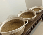 Woven Storage Basket Set - Image 