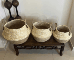 Woven Storage Basket Set - Image 