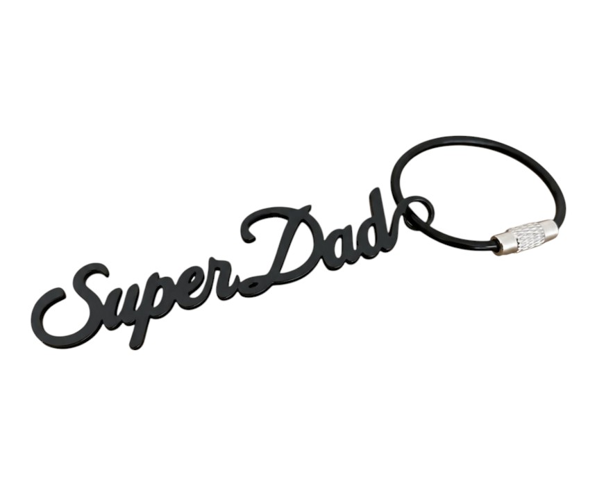 20 Super Dad Keychain - Image 1