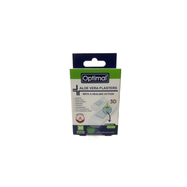 Plasters Aloe Vera Assorted Optimal
