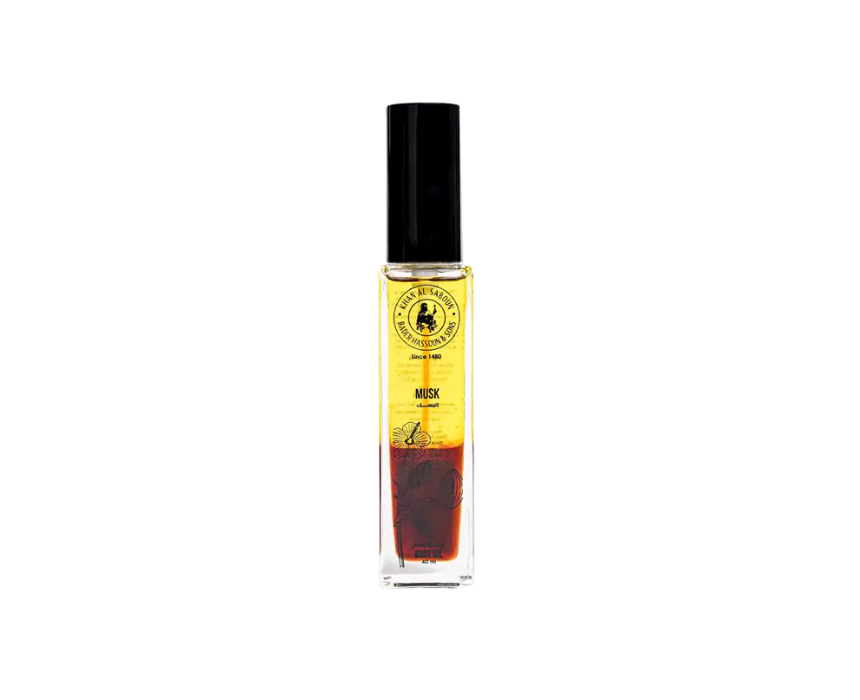 203 Khan Al Saboun Musk Body Oil - Image 1