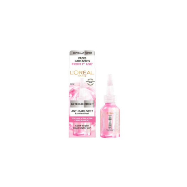 Glycolic Bright Anti‑Dark Spot Exfoliant Peel 25ml L’Oréal