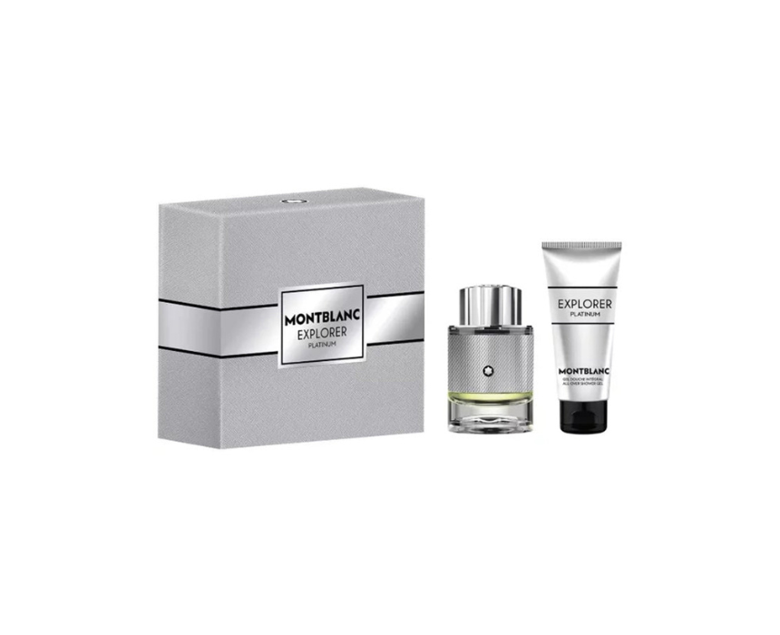 207 Men Perfume Gift Set Explorer Platinum Mont Blanc - Image 1