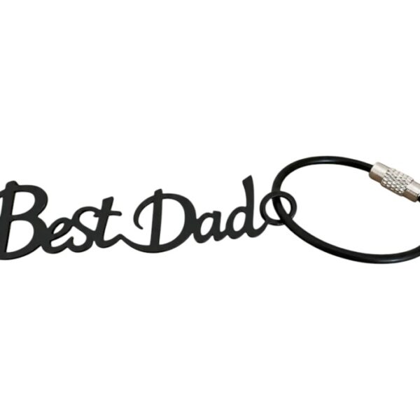 Best Dad Keychain