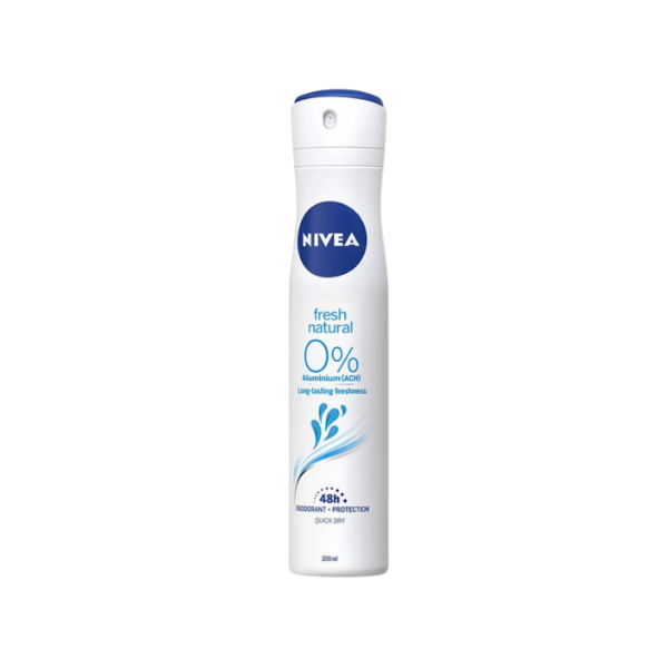 Women Deodorant Spray Fresh Natural Aluminum Free Nivea