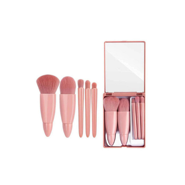 Makeup Brush Set Large with Mirror
