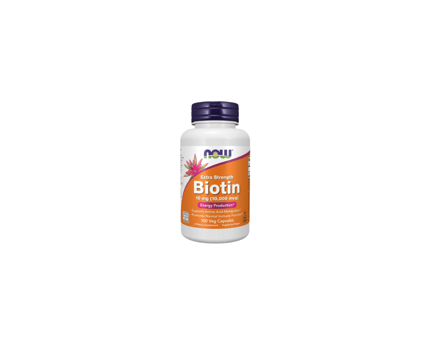 232 Biotin Extra Strength 10,000mcg 100 Capsules Now - Image 1