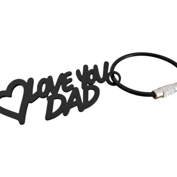 Love You Dad Keychain
